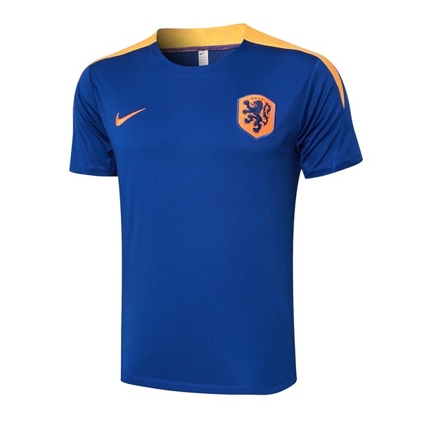 Trikot Trainingsshirt Niederlande 2024-25 Blau 2